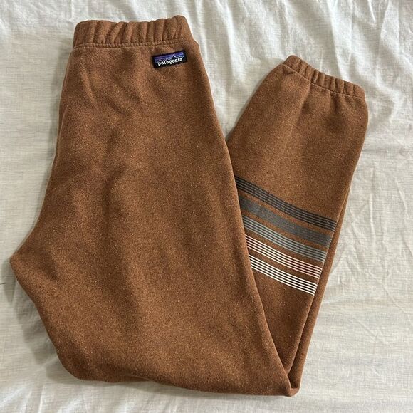 Patagonia Line Logo Ridge Knitted Sweatpants Unsix Mens XS - Picture 1 of 10